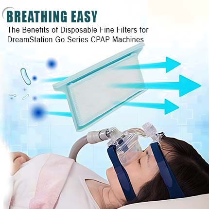 Breathing Easy: The Benefits of Disposable Fine Filters for DreamStation Go Series CPAP Machines