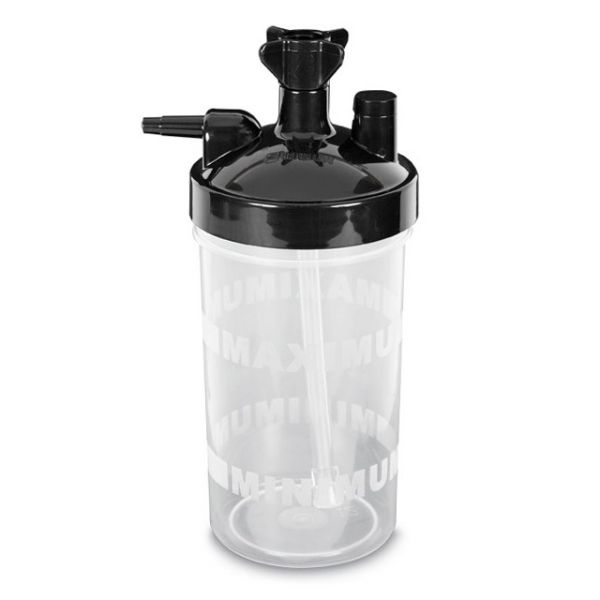 Salter Bubble Humidifier Bottle (Black Lid) for Various Oxygen Concentrators