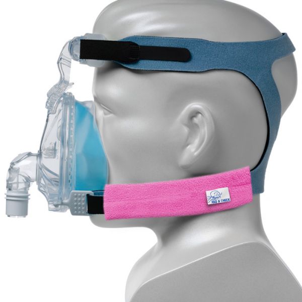 Pad A Cheek Fleece CPAP Mask Headgear Strap Wraps - 1 Pair